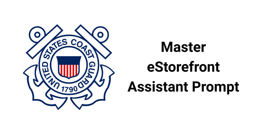 Master eStorefront Assistant