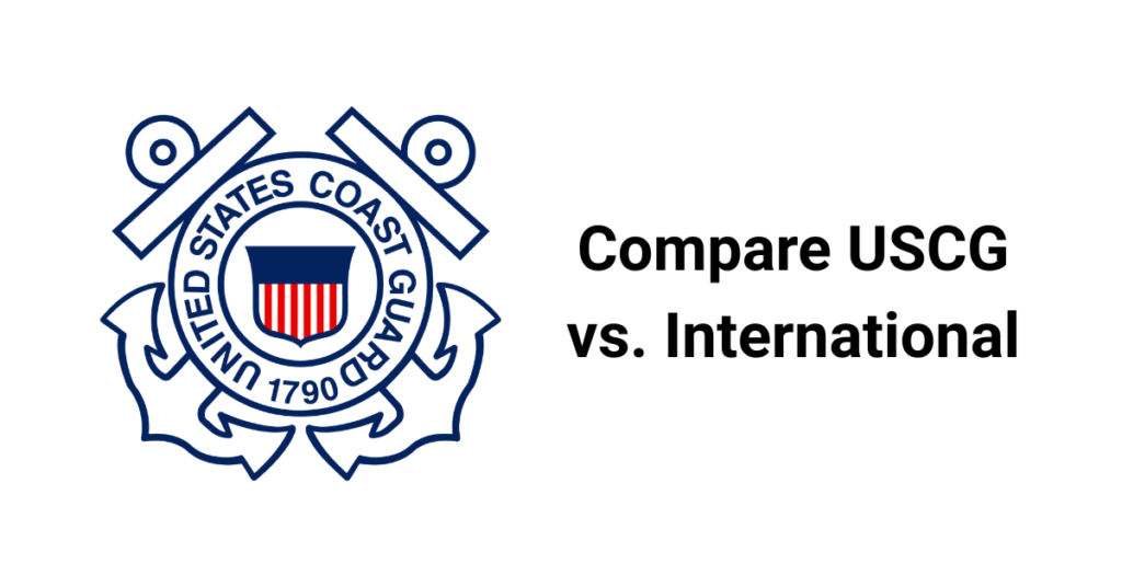 compare uscg international