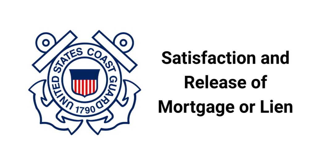 Satisfaction and Release of Mortgage