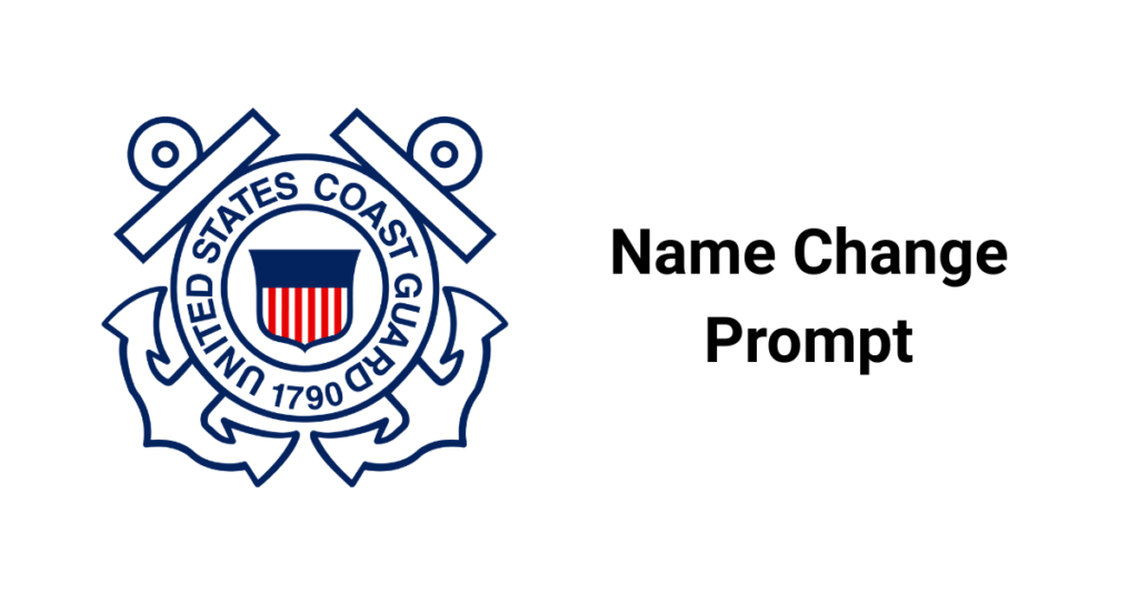 uscg name change