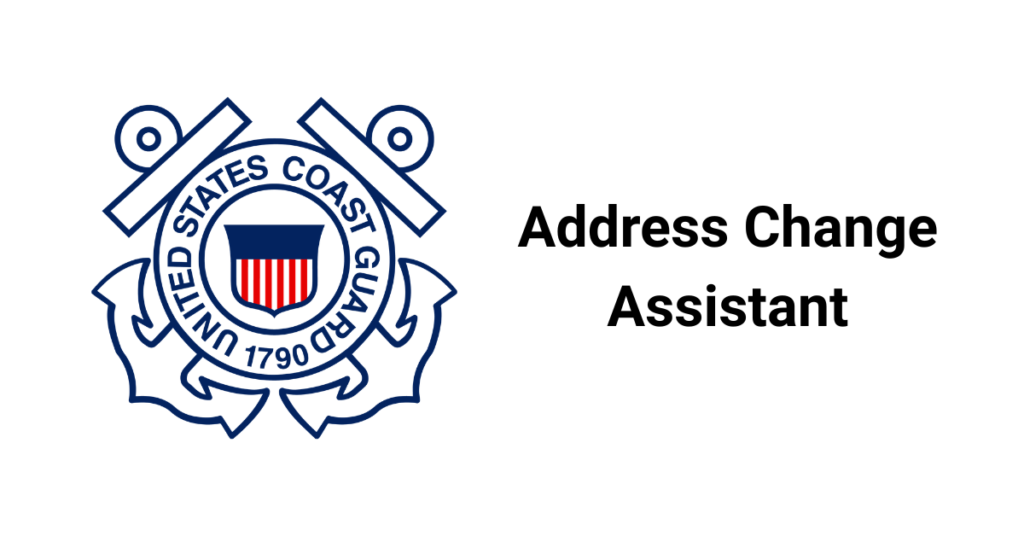 uscg address change