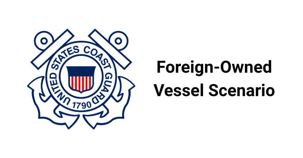 uscg foreign owned vessel