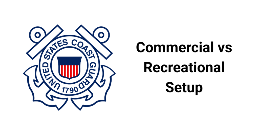 uscg commercial recreational