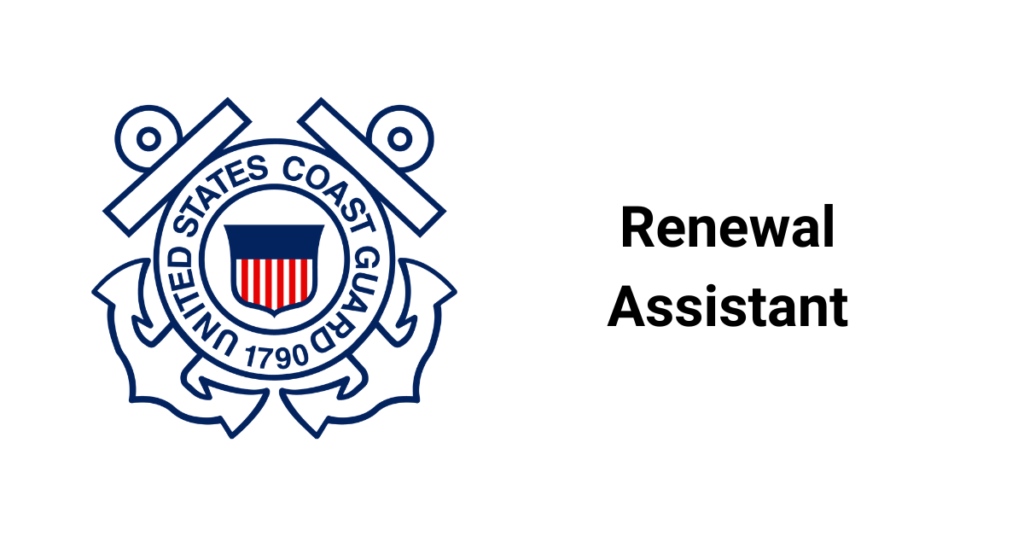 uscg vessel renewal